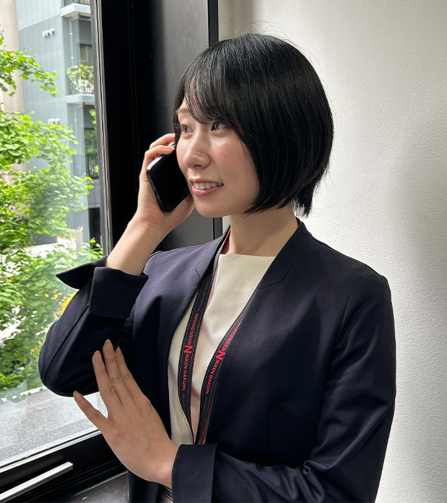 営業(ライセンスアドバイザー) 山内乃愛